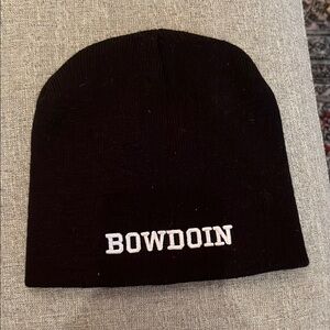 Bowdoin Black Beanie